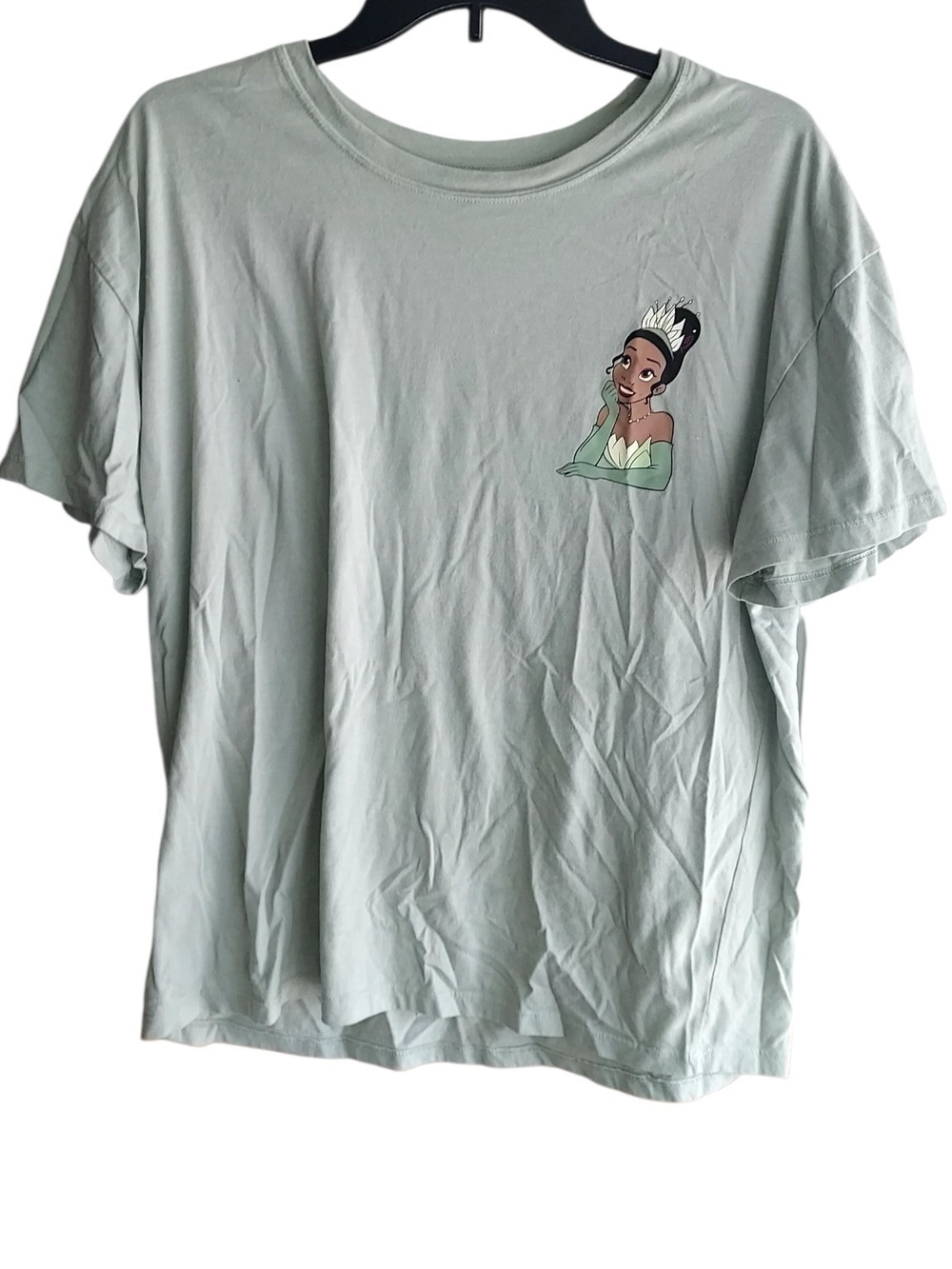 Disney Tiana Tee - Sage Green Women's Short Sleeve Top